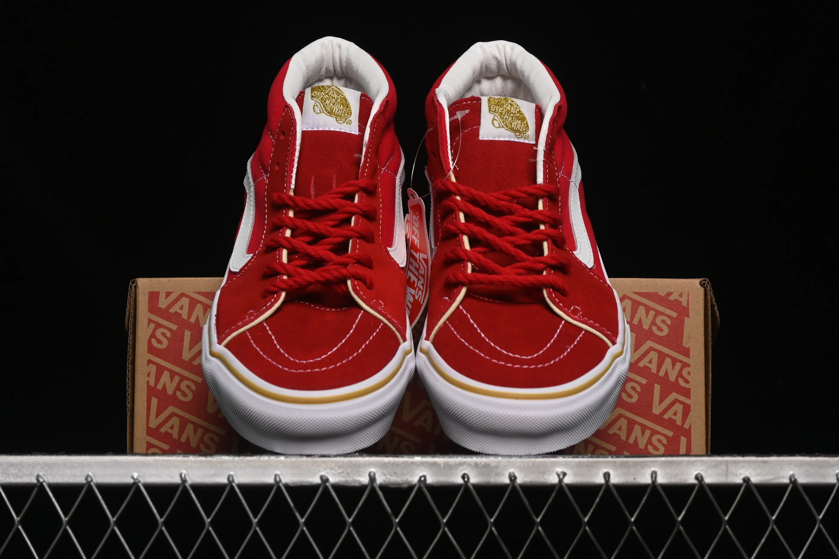 All categories Vans Vans series Vans Mid Vans Sk8-Mid Vans Zhongbang casual skateboard shoes VN000BWEJV6